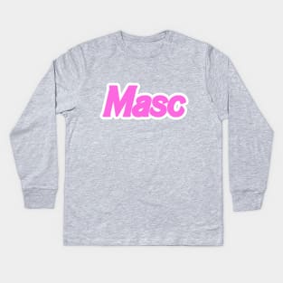 Masc Kids Long Sleeve T-Shirt